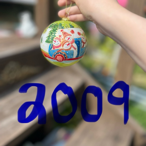 Pier 1 imports Christmas ornament lot of 6 - Picture 3 of 7